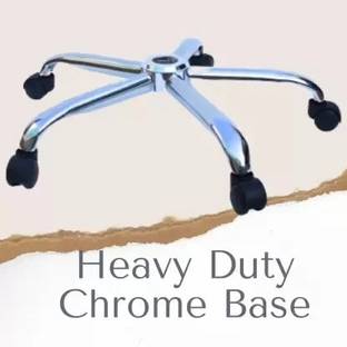 Furnix Heavy Duty Crome Base Bar Stool Base
