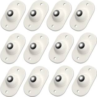 IKONEXX Self Adhesive Mini Swivel Casters Wheels 360 Degree Rotation - 12 Pcs Table Legs