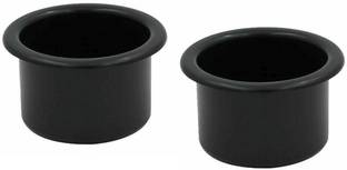 LFM Sofa Cup Holder (Pack of 2 PCS) (COLOUR-BLACK) Wine Glass Holder