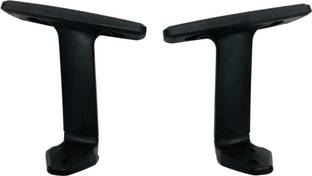 P P CHAIR Adjustable Handle with Armrest (Square pad) with nut Bolts & Key Set 1 Chair Arm Rest