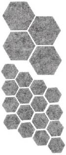 IKEA Stick-on floor protectors set of 20, grey Foot Rest