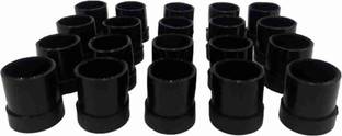 sstraders SSTRADERS Round Rubber Cap for Chair Furniture Leg 25 mm (20 pc) Bar Stool Base Bar Stool Base