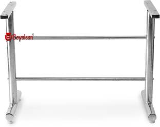 KITHANIA Steel Modular Furniture Folding Table Frame for Home Study, Dining, Restaurant Table Frame or for More Purposes Heavy Duty Steel Frame (Best for Study or Dining Purpose) (Size: 3 ft.) Metal 4 Seater Dining Table