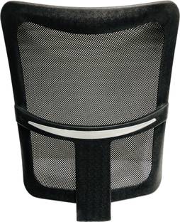 SOMRAJ Office Chair Back Visitor revolving Chair Spare Parts Accessories Moon Back Chair Net Back with nut Bolts and Key Easily fit to Every Chair Sofa Frame