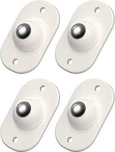 vitzie Self Adhesive Mini Swivel Casters Wheels,Universal Wheels at The Bottom of The Storage Box, Swivel Caster Wheels 360 Degree Rotation Pulley for Furniture Various Storage Boxes Swivel Furniture Caster Standard Screwdriver Set (Pack of 4) Bar Stool Wheels (Furniture Accessories, Plastic) Bar Stool Wheels
