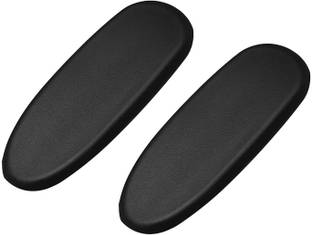 CSS -Office Chair Armrest Replacement Black Arm Pads Caps 1 Pair with 4 Screw Sofa Arm Rest