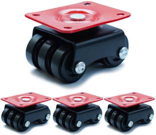Caneuf 6 Wheel Heavy Duty Revolving 6X Roller for Furniture Swivel Furniture Caster