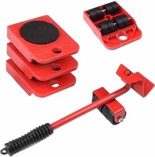 Sell plus Furniture Sliders Heavy Furniture Shifter Moving Wheels Kit Mover Tool Furniture Lifter 4Pcs Casters Kits 360 Degree Rotatable Pads for Sofas Refrigerators. 1-pcs Set. Appliance Furniture Caster