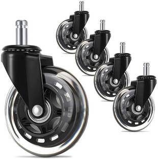 Volo Office chair wheels replacement rubber chair casters Fixed Furniture Caster