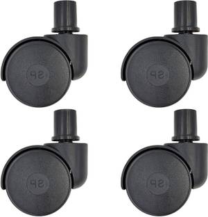 Shreenath 2" Symphony Cooler Wheels, 19mm Piller Size, Swivel Furniture Caster