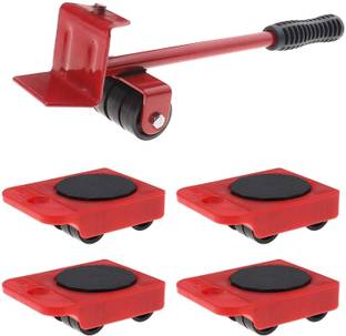Wishland Lifter For Moving Heavy , Suitable for All - Sofa/ Almirah/ Bed/ Trolley/ Table Industrial Furniture Caster