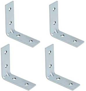 castersman Angle Bracket for Chairs/Tables - Shelf L Shape (65 X 65 MM) Pack of 24 Pieces Appliance Furniture Caster
