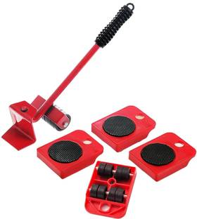KUNYA Heavy Duty Furniture Lifter Mover Roller Wheel Tool Set Braking and Locking Furniture Caster