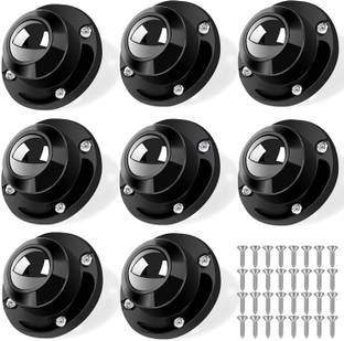 TECNOVIQ Moving Table Heavy Duty Self Adhesive Caster Wheels 200Kg Loading Capacity Swivel Furniture Caster