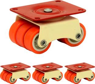 NB crafted 360 Degrees Rotate Caster Wheel with Bearing Heavy Duty 850 kg Load Capacity Industrial Furniture Caster