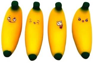 Sawkirp darshraj Stretchy banana Sand filled Squishy and Stretchy banana Stress relief Gag Toy