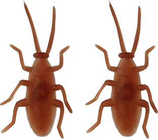 Swikaar Fake Cockroach Toy for Kids/Adults, April Fool & Practical Joke Toys 12 PC FF10 Cockroach Gag Toy