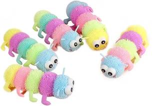 Sawkirp darshraj Squishy Caterpillar Stress relief anxiety decompression toy Squishy Caterpillar Stress relief anxiety decompression toy Gag Toy