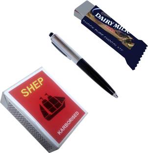 PTCMart Electric shock prank gag toy Chocolate pen matchbox combo of 3 Gag Toy Gag Toy