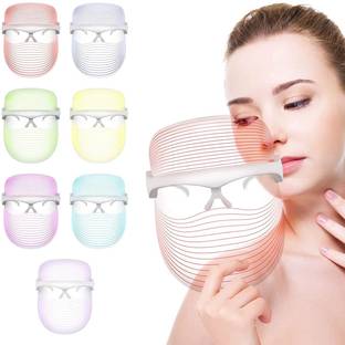 WBC Worldbeautycare 7 Colors LED Beauty Face Mask | Photon therapy Mask Skin Rejuvenation Mask Portable Galvanic Facial Machine