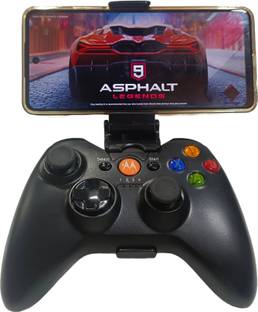 Lantech Universal Compatible Motorola SZ-A-1008 Game Controller & Game Pad Black Bluetooth  Gamepad