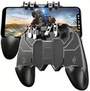TECHGEAR 2 in 1 Mobile Controller Gamepad Holder Joystick Triggers L1 R1 Shoot Aim Button  Gamepad