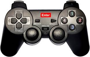 DEVBHOOMI DB- GAMEPAD WITH VIBRATION E- GPV, COMPALIABLE WITH ENTER.  Gamepad