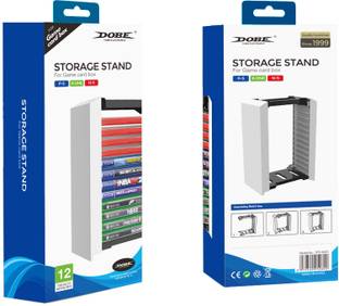 HG WORLD Dobe Storage Stand For PlayStation & Xbox Game Organizer For 12 Discs TP5-0520  Gamepad