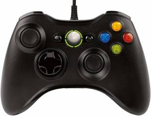 gamenophobia Xbox 360 Wired Black Controller for PC and Microsoft Xbox 360 Console USB  Gamepad
