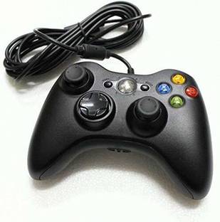 gamenophobia Xbox 360 Wired Black Controller for PC and Microsoft Xbox 360 Console USB  Gamepad