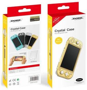 HG WORLD Dobe Crystal Case Waterpoof Transparent Fit For Nintendo Switch Lite Console  Gamepad
