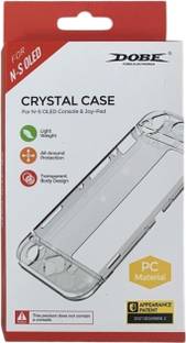 HG WORLD Dobe Protective Case NS-1173 Transparent Cover For Nintendo Switch Oled & JoyCon  Gamepad