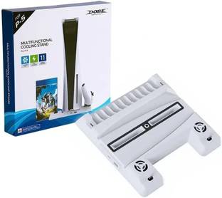 HG WORLD Dobe Cooling Fan|Dual Controller Charging Dock For PS5 Phat Disk-Digital Console USB  Gamepad