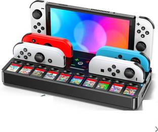 HG WORLD Kytok TV Charging Dock Station For Nintendo Switch Oled & V2 Console TO-SW804 USB  Gamepad