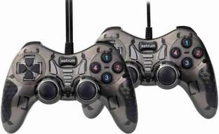 ASTRUM Twin Dual Shock USB Wired Gamepad Joystick USB  Gamepad