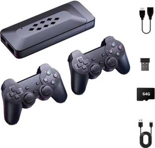 SHAILRON M33 3D gaming stick video game console 4k high-definition built-in 30000+games Bluetooth  Gamepad