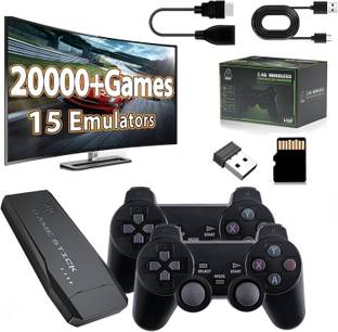 SHAILRON New Lite Wireless 2025 Console Retro Video Game for TV- 4K Ultra HD Wi-fi  Gamepad