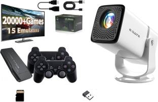 SHAILRON 2025 Console Retro Video Game 21000 Plus Games Dual-Player Setup Wi-fi  Gamepad