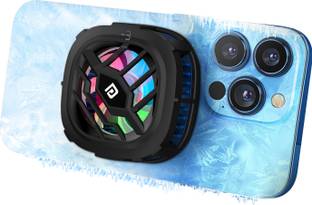 Portronics Cool XG Instant Magnetic Mobile Cooler With Adhesive Metal Plate,Gaming Fan  Gaming Accessory Kit
