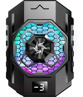 Zusix SL-31 Mobile Radiator Cooling Fan, Semiconductor Technology Phone Instant Gaming 1 Fan Ergonomic Cooling Pad with Adjustable Height