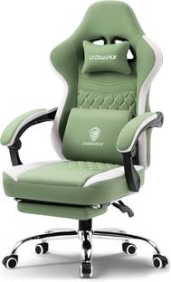 dowinx Multi-Functional Ergonomic Gaming & Computer Chair Cooling Gel Pad, Breathable Fabric, Massage Cushion, Lumbar Pillow, Footrest Gaming Chair