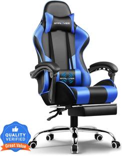 GTPLAYER #1USA Premium Gaming Chair Ergonomic Design with Massager & Footrest, 360Swivel, Neck & Back Support Gaming Chair