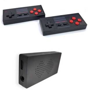 Clubics EXTREME MINI GAME BOX 8 BIT, ALPHA MISSION WITH 619 GAMES IN BUILT 1 GB with Yes