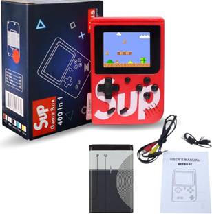 CHG Game Box with TV Output & with Gaming Console 2 GB with 400 Games Tank, Bomber Man, Aladdin, Etc.