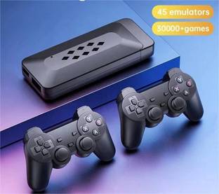 HG WORLD Retro M33 Game Stick Console 2.4G Dual Wireless Gamepad Video Game Handheld Gaming Console For TV ,Old Video Game For Kids (Best Gift & Fun) All Ages 64 GB with Full HD HDMI Output 45+ Emulator, Video Game Hand TV, video games for tv