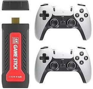 GAMESOUL Retro GD30 4K Game Stick Console 2.4G Dual Wireless Gamepad Video game handheld Gaming console for tv ,old video game for kids (Best Gift & Fun) All Ages 64 GB with 10000+Games, Mini Video Game for Kids & Modern Gamers, Loved by Fans