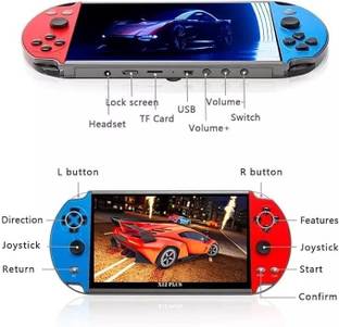 NextTech X7 PSP Game Console:Unlock The Power of 1000+ Games and Nostalgic Memories YR-19 8 GB with 1000+ Games