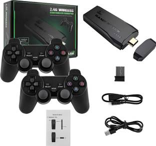 HG WORLD Retro Game Stick 2.4G Wireless Classic Video Game Portable Pocket Gaming Console  Motion Controller