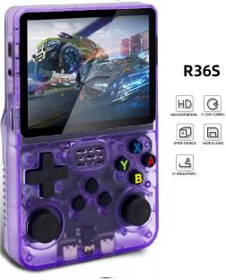HG WORLD R36S Retro Game Box Classic Video Games Portable Handheld Pocket Console, Revisit Childhood, Retro Old Video Game (Best Gift & Fun) for All Ages 64 GB with Full HD Screen, Video Game Hand, Single Player, 3.5" Screen