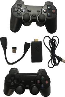 PTCMart Classic HDMI Wireless 4K 8 Bit Console Stick Built-in 10000 Video Games 32 GB with PS1, mario, street fighter, taken-3, Contra